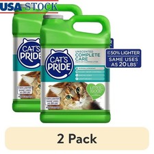 Hypoallergenic Unscented Cat Litter Odor Control 10 Days Lightweight Multi Cat