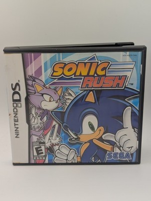 Sonic Rush - Nintendo DS, Complete In Box CIB, Next Day Shipping 