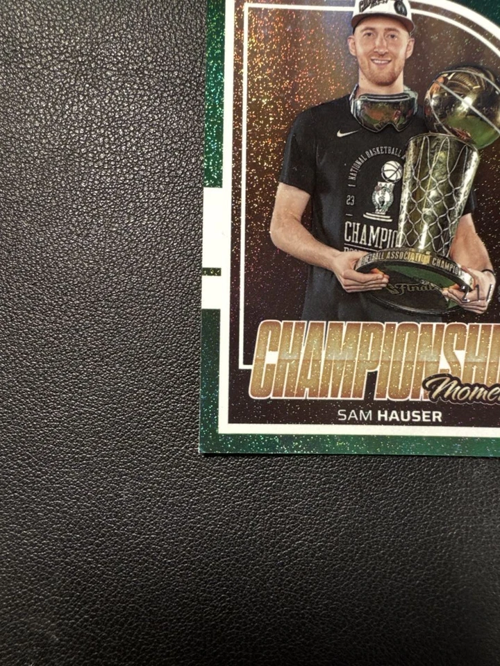 2024-25 Panini Hoops Championship Moments Sam Hauser 21/99 #8 - Image 3 of 3