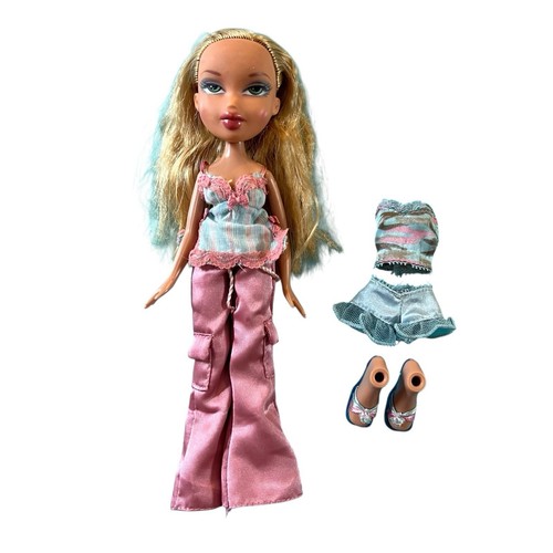 Bratz Nighty Nite Fianna bambola pigiama con 2 abiti originali ottime condizioni vintage