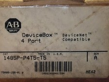 Allen-Bradley 1485P-P4T5-T5 DeviceBox DeviceNet Connection Device Series A NOS