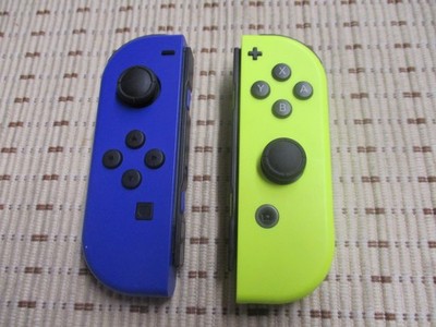 Original Nintendo Switch Joy-Con 2er Set Blau Links & Gelb Rechts *GUT LESEN!*