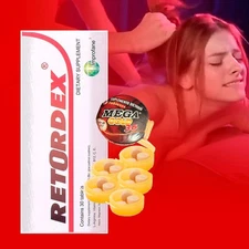 Retordex + Mega Gold Pill Bed Bull Power No More Weak Erection Supplement Men