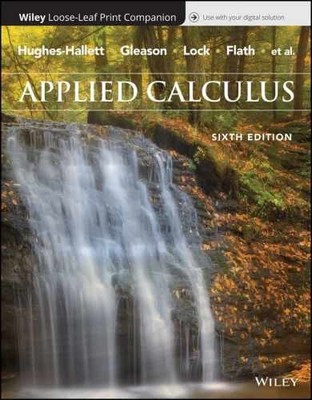 Applied Calculus - Loose Leaf, by Hughes-Hallett Deborah; Gleason Andrew - New h