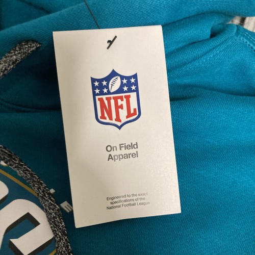 NWT Men’s Nike Jacksonville Jaguars Hoodie Small Teal S On Field - Picture 4 of 9