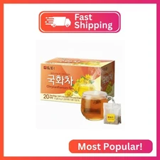 Damtuh Chrysanthemum Tea – Soothing Korean Herbal Flower Tea, Hot or Iced, Natur