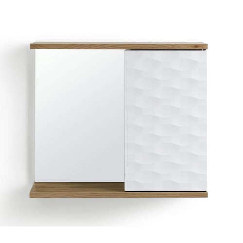 Habitat Zander Mirrored Bathroom Cabinet White 51.7 x 60 x 15 cm - Picture 3 of 7