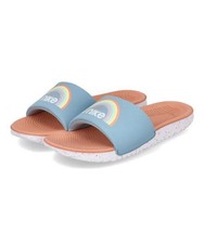 Nike Preschool Kids' Kawa Slide SE Sandals - Worn Blue/Light Madder Root/White