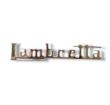 C149 - SCRITTA LAMBRETTA LC 125 DAL 1950 AL 1951