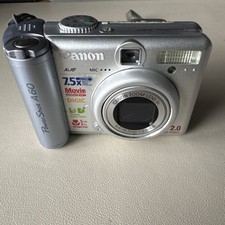 Canon PowerShot A60 2.0MP Silver Digital Camera spares and repairs