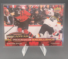 Colton Dach 2025-26 UD Series 2 Canvas Program of Excellence Team Canada #C-265