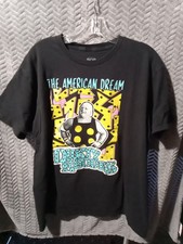 Dusty Rhodes The American Dream Black T-shirt, Size XL