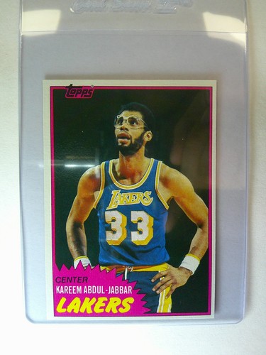 1981-82 Topps - Kareem Abdul-Jabbar #20 - MINT - PACK FRESH 🔥