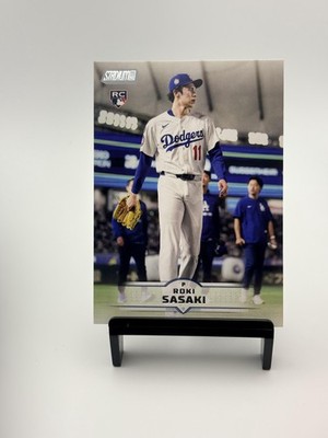 2025 Stadium Club #187 Roki Sasaki Rookie Dodgers