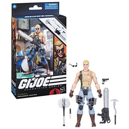G.I. Joe Classified Series Dreadnok Buzzer 6 Inch Actionfigur-image
