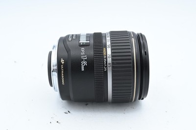 Canon EF-S 17-85mm f/4-5.6 IS USM Autofocus APS-C Lens, Black