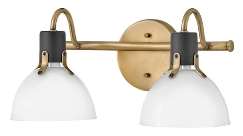 Hinkley Argo 7 1/2" High Heritage Brass 2-Light Wall Sconce - Picture 6 of 10