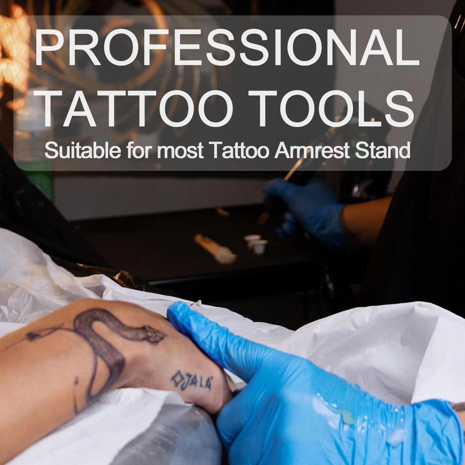 Disposable Arm Rest Tray Liner for Tattoo Trays 11in*12.6in Week Length 41in - product detail image 6