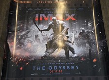 The Odyssey IMAX exclusive Film reel style Illustration Movie Poster 30.5x34  