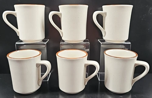 6 Syracuse China Mesa Grande Mug Set Vintage Restaurant Ware Coffee Cup RetroLot
