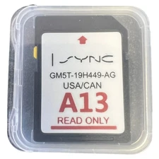 FORD NAVIGATION SD MAP CARD A13 |GM5T-19H449-AG FOR NAVIGATION MODELS ONLY