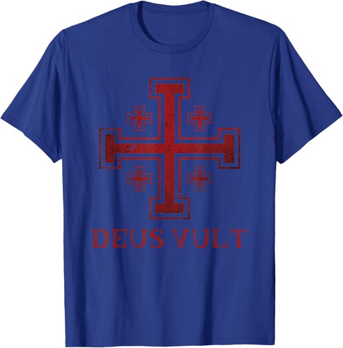 Katholischer Tempelritter Kreuzritter Kreuz T-Shirt Hoodie - Bild 12 von 14