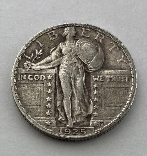 1925 Standing Liberty Silver Quarter 25C