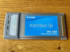 D-Link DWL-G630 Wireless G Notebook Adapter