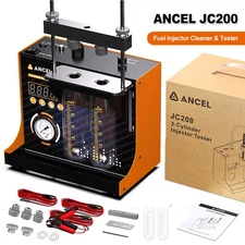 Universal Car Motorcycle Fuel Injector Tester Cleaner Cleaning Machine Tools Set