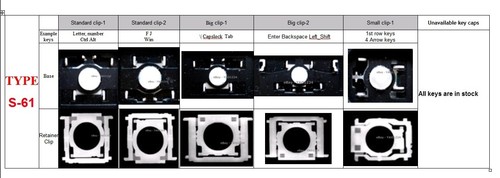 Sony Keyboard KEY - PCG-71914L PCG-61611L PCG-91211L PCG-91111L PCG-91311L - Picture 4 of 5