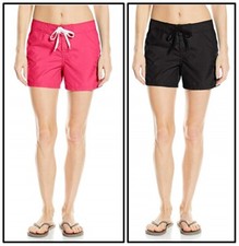 New Women's Kanu Surf Board Shorts - 8100 - Black or Raspberry 8, 10, 12, 14