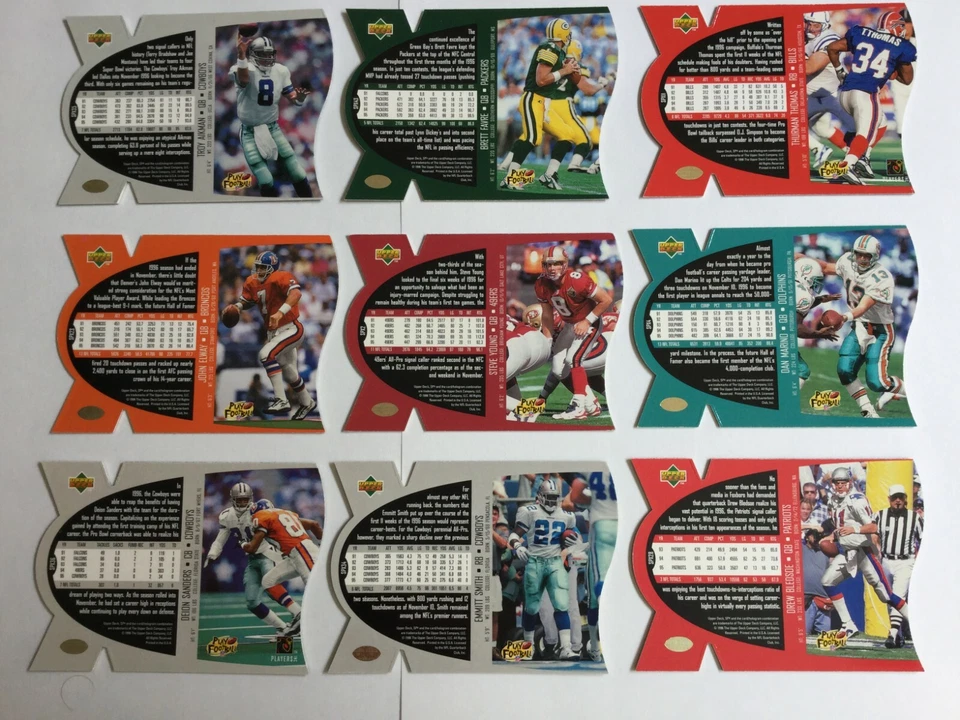 1997 Upper Deck SPx NFL Cards - Pick From List (1 - 50) - Image 2 of 2