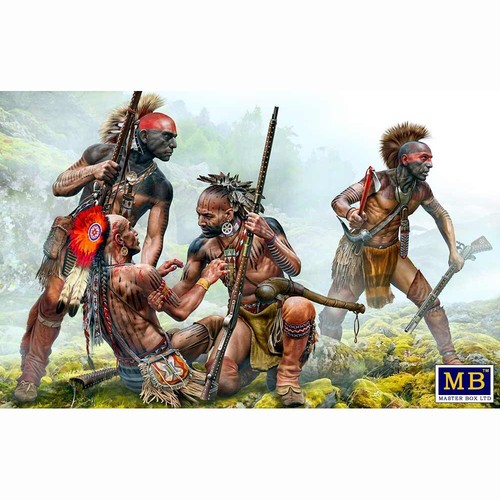MASTER BOX 35209 Scale Figure 1:35 "Protective circle" Series of Indian wars №1 - Picture 18 of 18