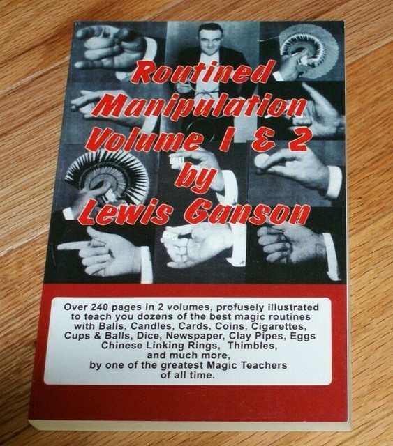 Routined Manipulation Vols. 1 & 2 (Lewis Ganson 2004 reprint)--TMGS Book-MANIA Routined Manipulation Vols. 1 & 2 (Lewis Ganson 2004 reprint)--TMGS Book-MANIA