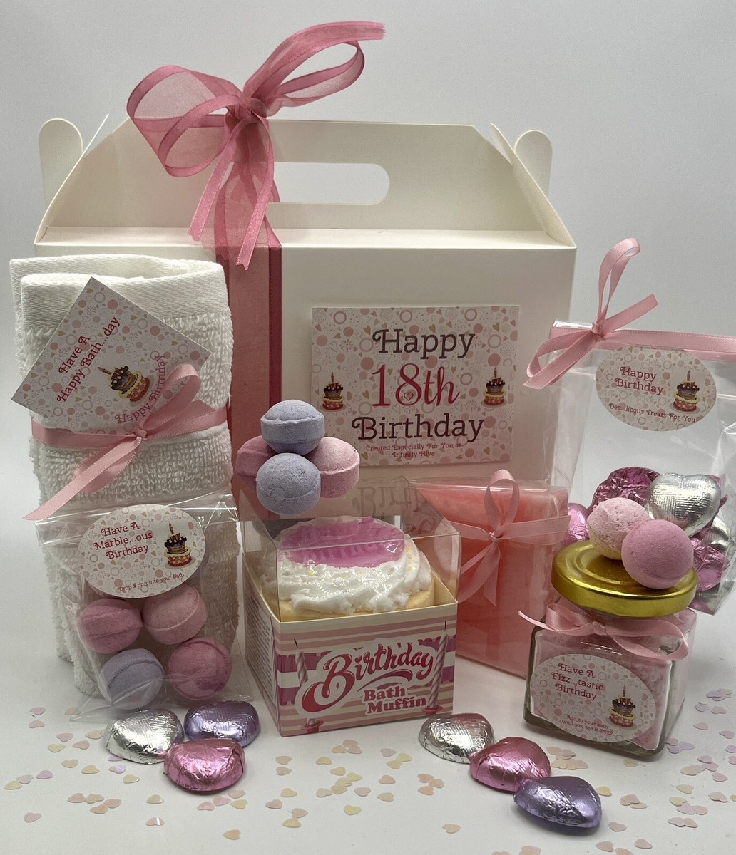 Happy Birthday 18th Birthday Hamper Girl Birthday Hamper Gifts For