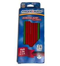 Papermate American Classic 24 Count #2 Pencils Made in the USA NOS 2004