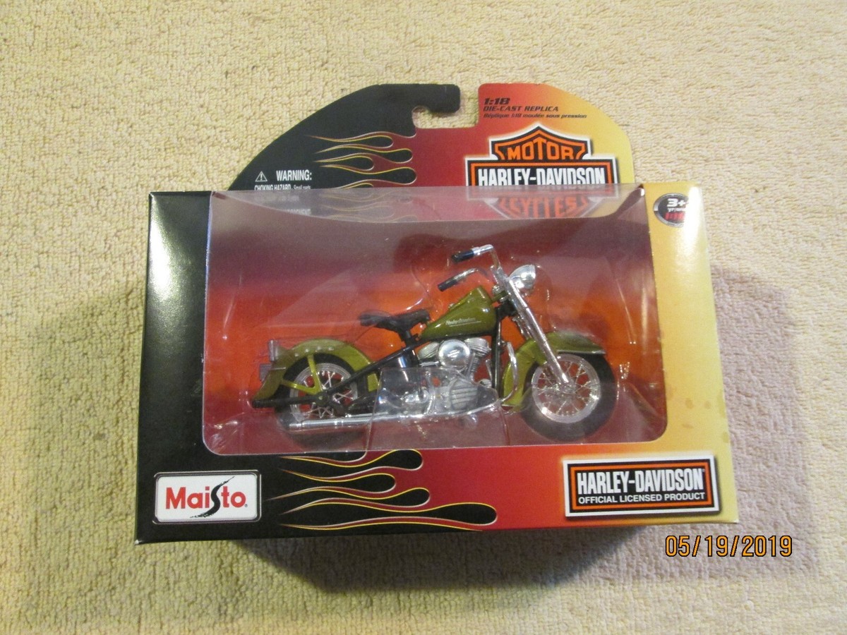 Maisto 1953 74FL Harley Davidson Hydra Glide Series 29 1:18