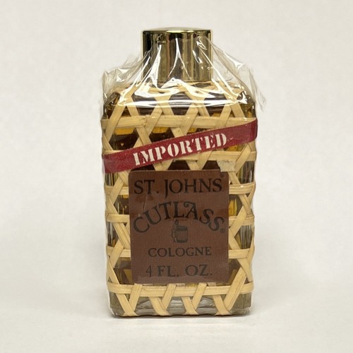 Vintage St. Johns Cutlass Cologne Splash 4oz Original West Indies Bay Company