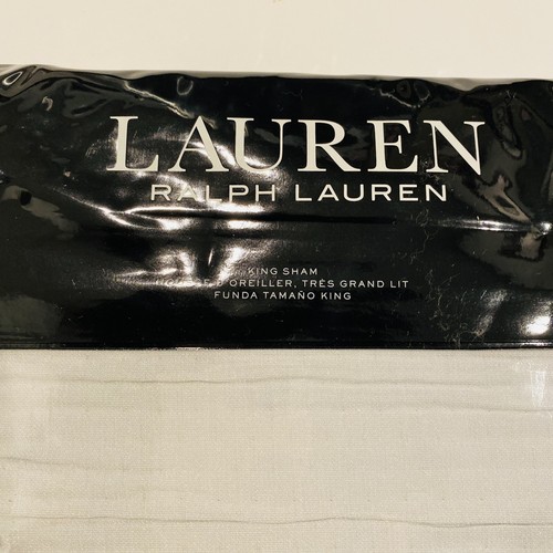 Ralph Lauren SPENCER MATELASSE QUILTED King Sham SAGE Set Of Two - Picture 10 of 15