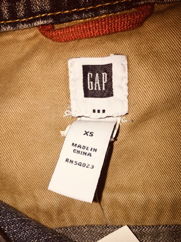 Jean Jacket By Gap Kids Extra Small(4-5) - Picture 6 of 10