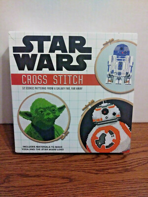 Star Wars: Cross Stitch Kit: 12 Iconic Patterns from a Galaxy Far, Far Away