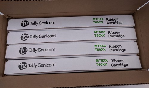 NOB Genuine TallyGenicom Ribbon Cartridge 4-Pack 080294 for Printers MT6XX T60XX - Picture 8 of 10