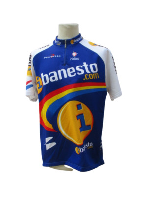Maillot Cyclisme Vintage Nalini Banesto Illes Balears - Taille L, Manches Courtes, Occasion