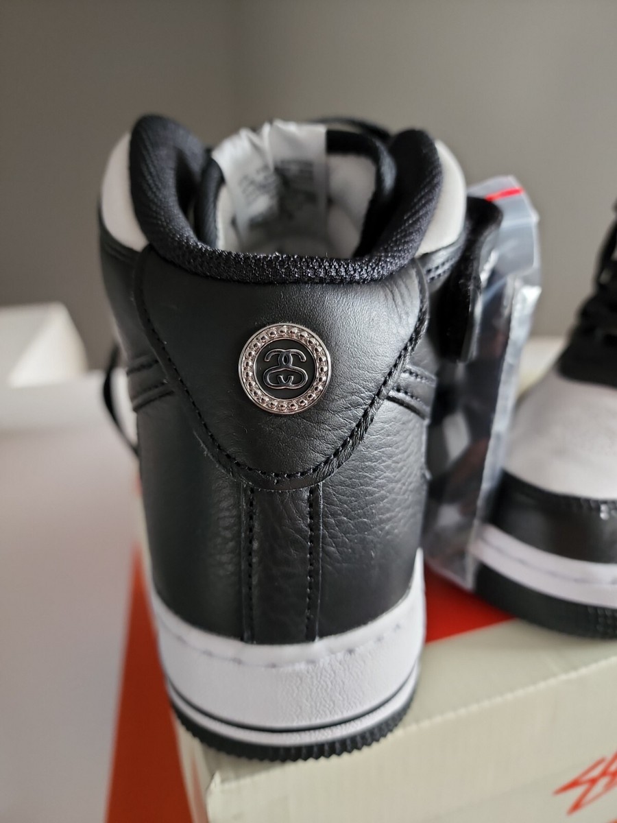 air force 1 retro high black and white