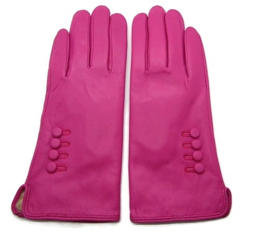 Ladies Premium Quality Genuine Soft Leather Gloves Lined Driving Warm Gift Boxed - Picture 163 of 216