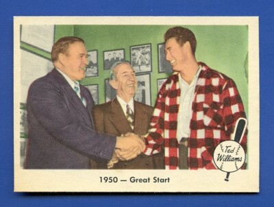 1959 Fleer Ted Williams # 39  1950  Great Start (Cronin, Collins) NM/MT FREE SH.