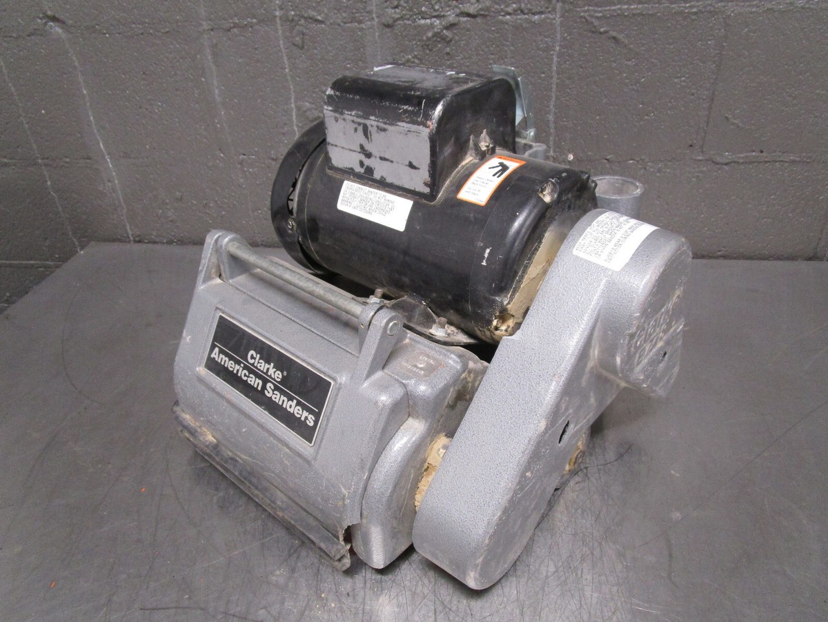 Alto Floor Sander Clarke EZ-8 HDTR Drum Hardwood Refinishing