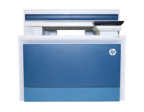 HP Color LaserJet Pro MFP 4302dw Multifunktions-Farblaserdrucker, Weiß/Blau