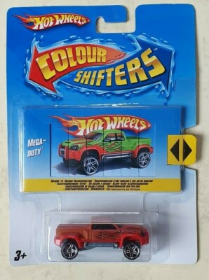 Hot Wheels Colour Shifters 2008 Mega-Duty Neu unbespielt in OVP N4427
