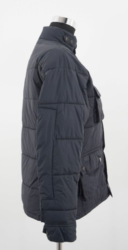 Barbour Boys Quilted Jacket Steve McQueen Jefferies XL Black A038 - Picture 4 of 7